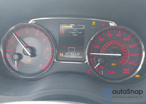 2016 Subaru Wrx Premium из США, поврежденный, VIN JF1VA1E60G9805403